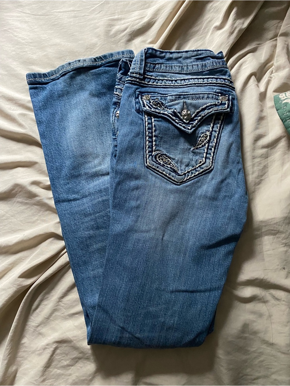 Miss Me Blue Boot Jeans